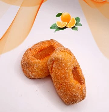 Flavored almond paste (biscuits)